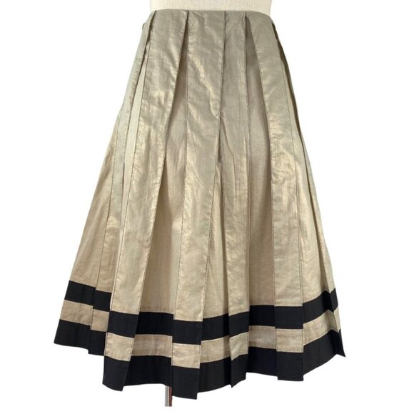 Erotokritos Designer box pleated skirt - Picture 2 of 9